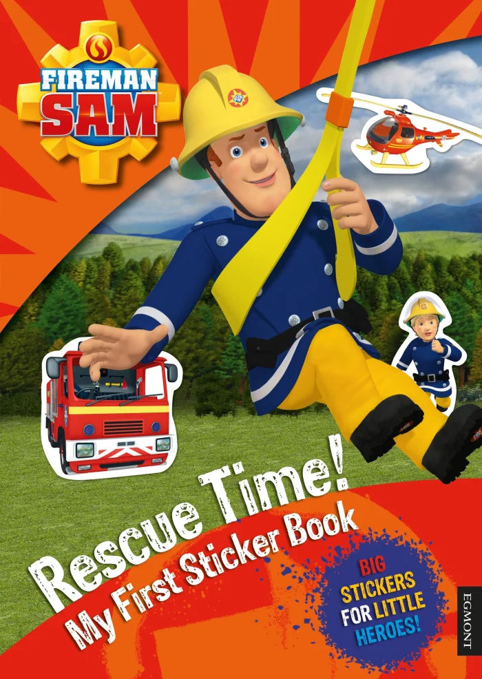 Rescue Time! My First Sticker Book, nálepkový zošit