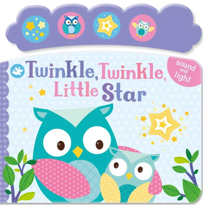 Twinkle, Twinkle, Little Star: Sound and Light, anglická kniha so zvukmi
