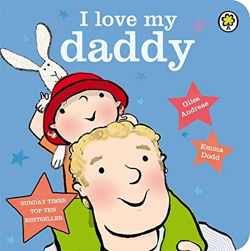 I Love My Daddy, anglická kniha - leporelo