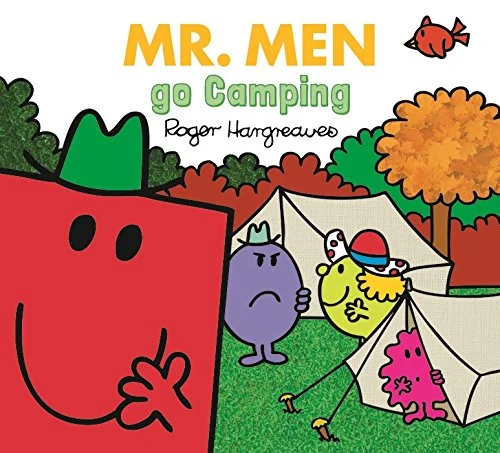 Mr. Men Go Camping, anglická kniha