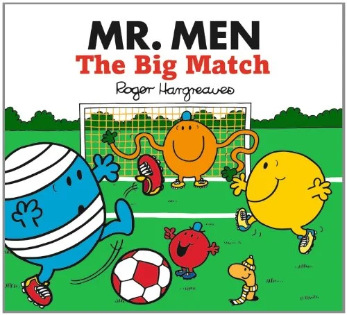 Mr. Men The Big Match, anglická kniha