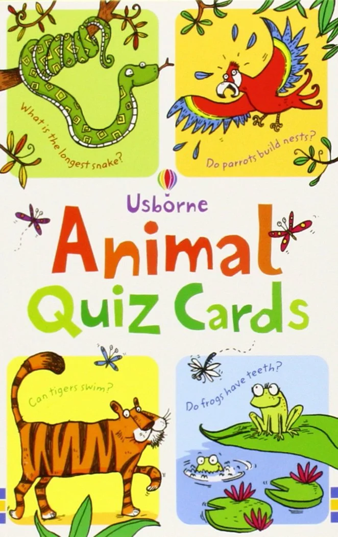 Animal Quiz Cards, karty