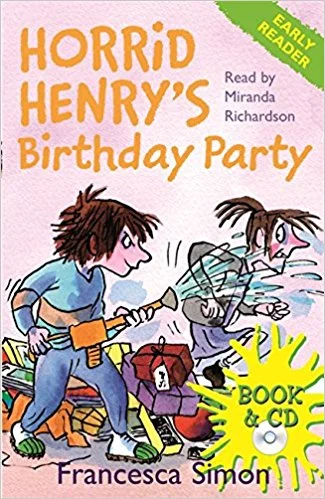 Horrid Henry's Birthday Party, anglická kniha s CD