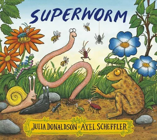 Superworm, anglická kniha