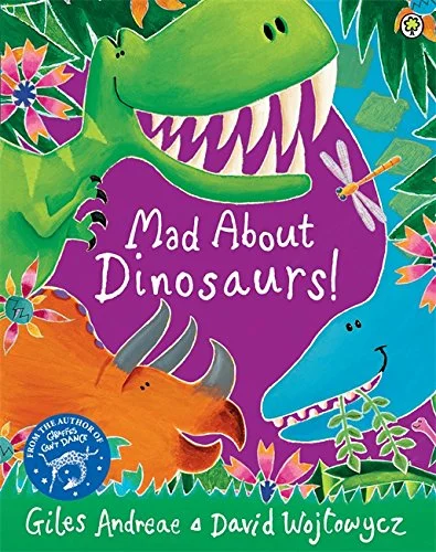 Mad About Dinosaurs!, anglická kniha