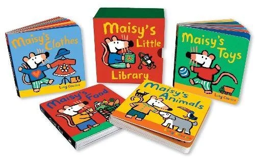 Maisy's Little Library, anglická kniha - leporelo