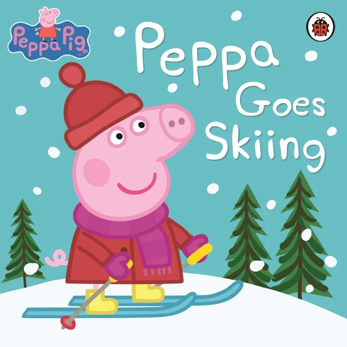 Peppa Goes Skiing, anglická kniha