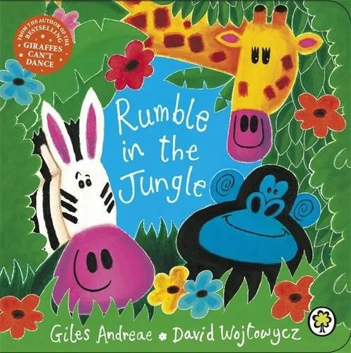Rumble in the Jungle, anglická kniha - leporelo