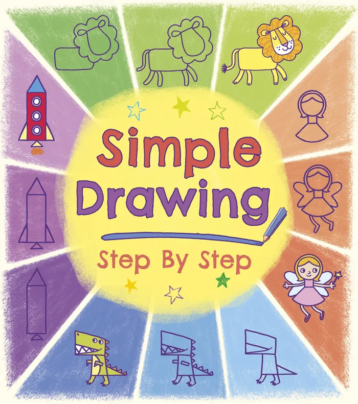 Simple Drawing Step by Step, anglická kniha