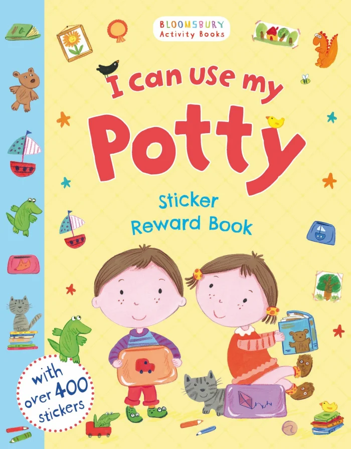 I Can Use My Potty Sticker Reward Book, nálepkový zošit s úlohami