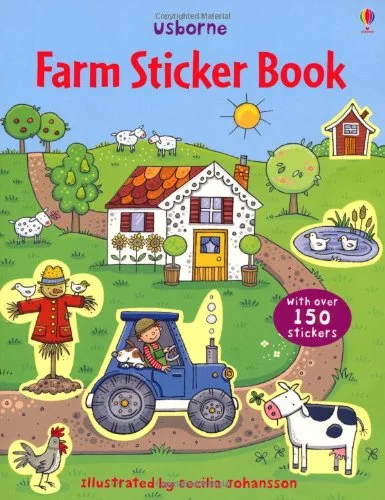 Farm Sticker Book, nálepkový zošit