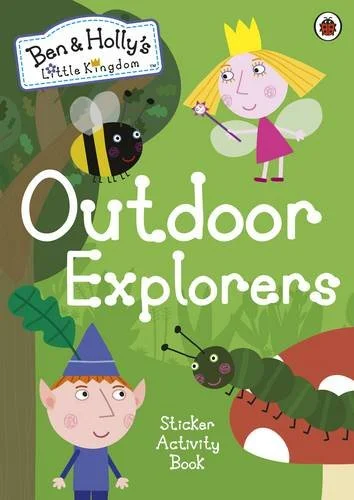 Outdoor Explorers Sticker Activity Book, nálepkový zošit