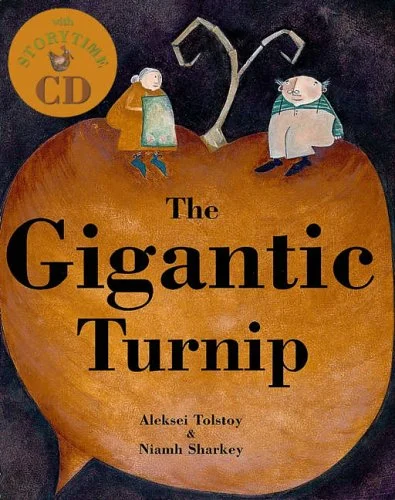 The Gigantic Turnip, anglická kniha s CD