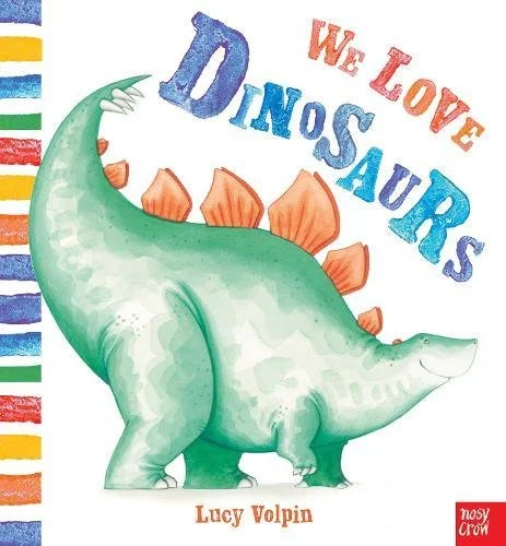 We Love Dinosaurs, anglická kniha