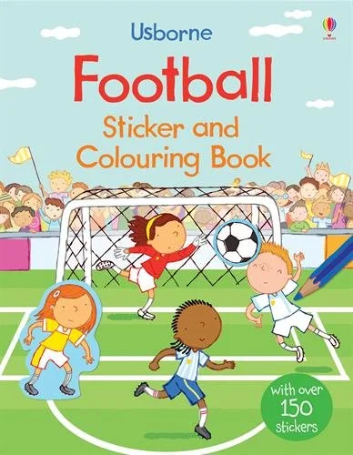 Football Sticker and Colouring Book, nálepkový zošit