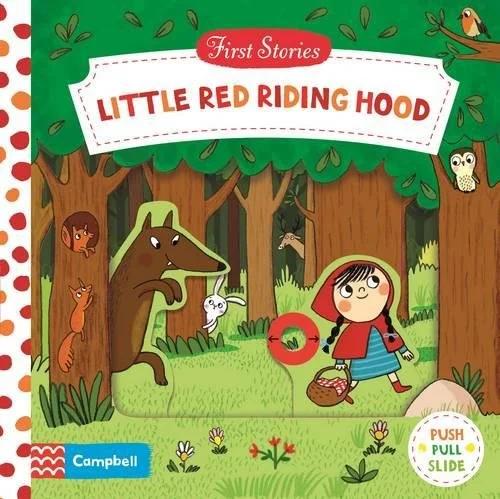 Little Red Riding Hood, anglická kniha - leporelo