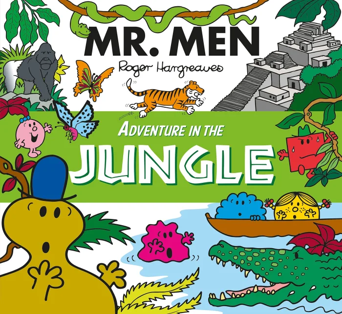 Mr. Men Adventure in the Jungle, anglická kniha