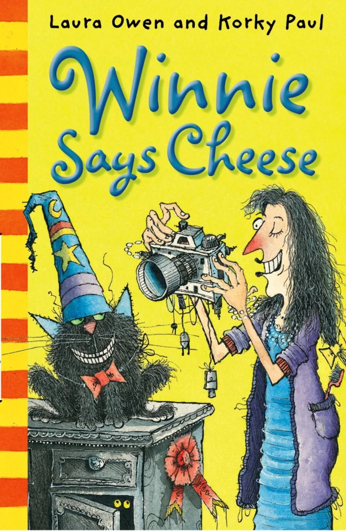 Winnie Says Cheese, anglická kniha