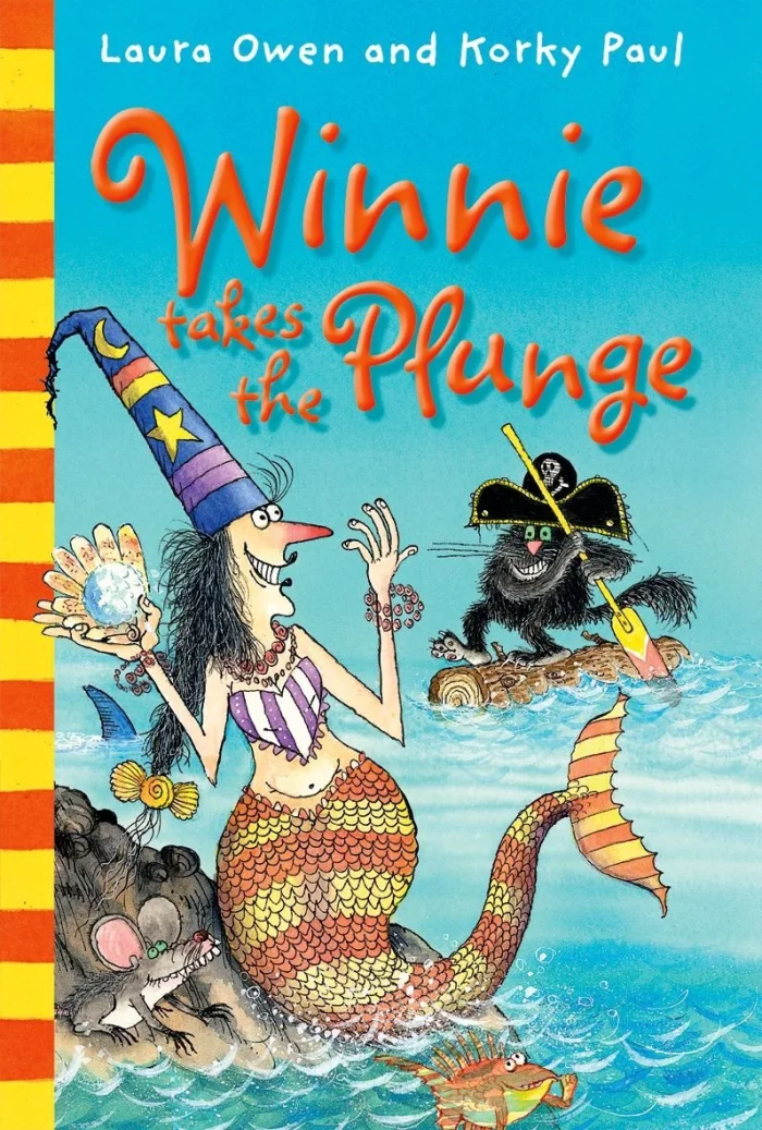 Winnie Takes the Plunge, anglická kniha