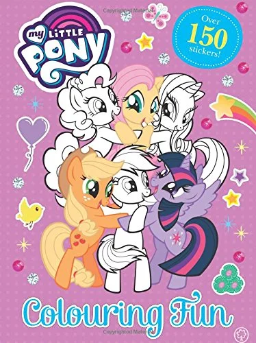 Colouring Fun: Over 150 stickers!, omaľovánka s nálepkami