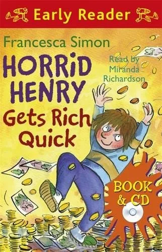Horrid Henry Gets Rich Quick, anglická kniha s CD