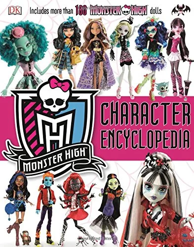 Monster High Character Encyclopedia, anglická kniha