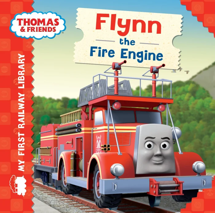 Flynn the Fire Engine, anglická kniha - leporelo