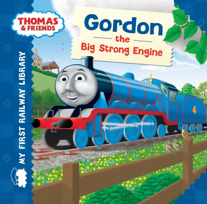 Gordon the Big Strong Engine, anglická kniha - leporelo