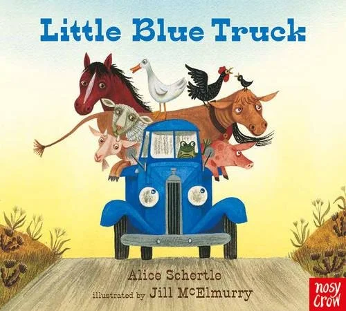 Little Blue Truck, anglická kniha - leporelo