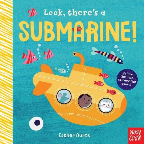 Look, There's a Submarine!, anglická kniha - leporelo
