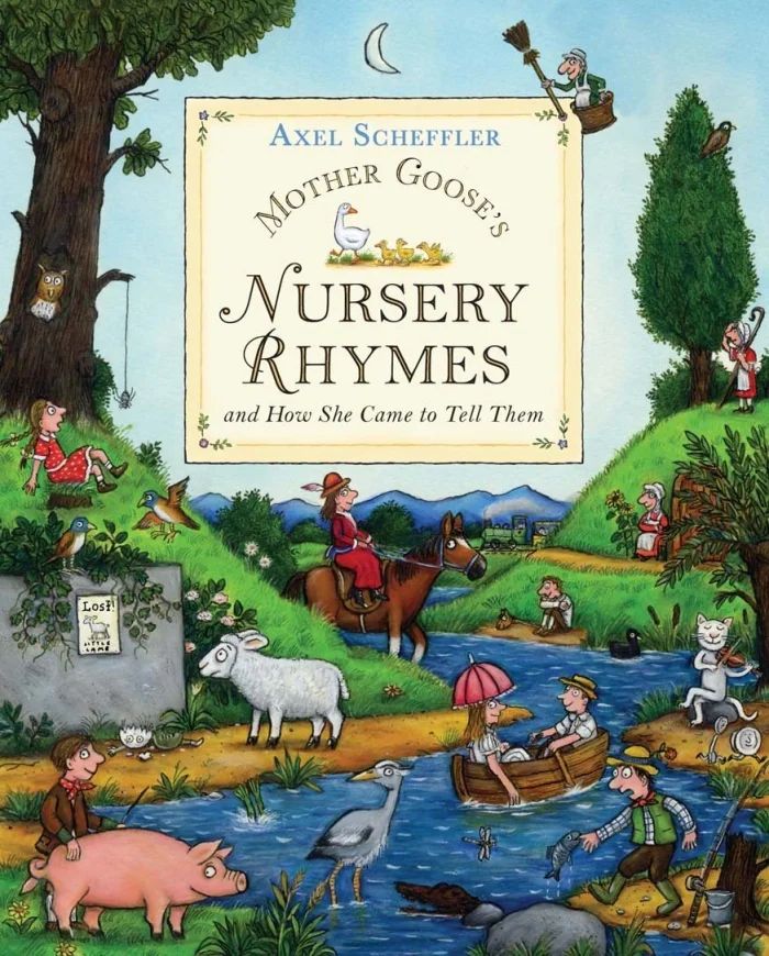 Mother Goose's Nursery Rhymes: and how she came to tell them, anglická kniha