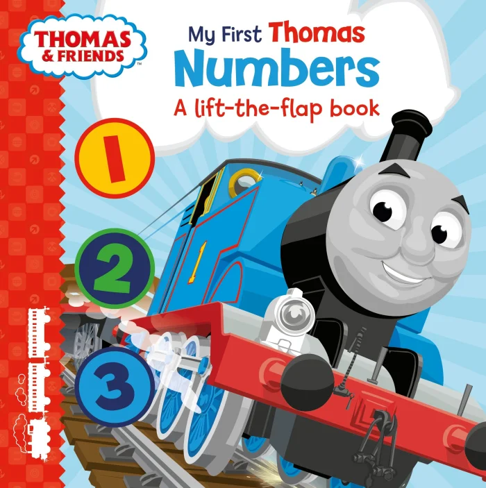 My First Thomas Numbers, anglická kniha - leporelo