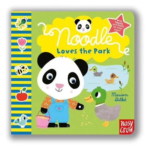 Noodle Loves the Park, anglická kniha - leporelo
