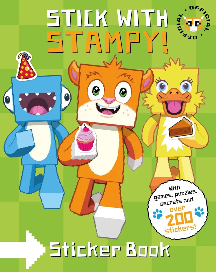 Stampy Cat: Stick with Stampy!, nálepkový zošit