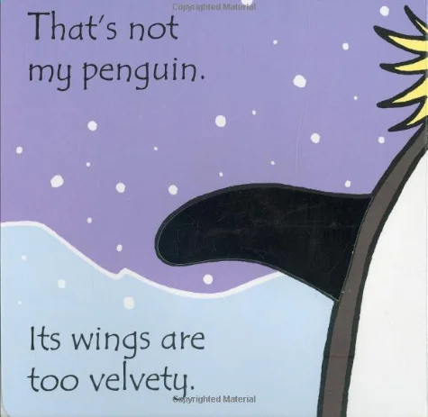 That's Not My Penguin, anglická kniha - leporelo