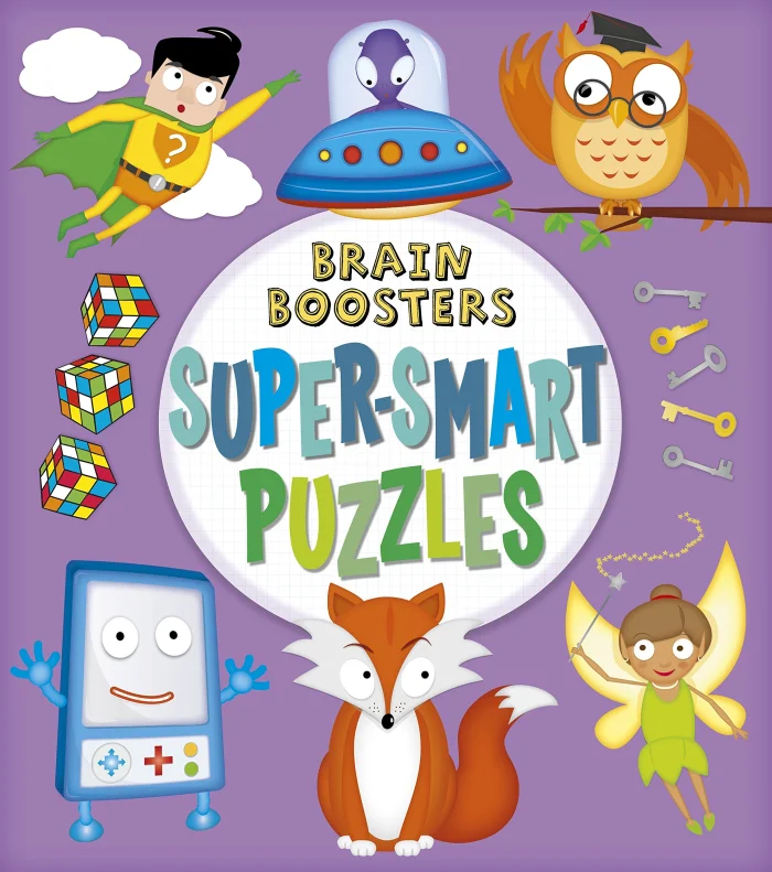 Super Smart Puzzles, anglická kniha