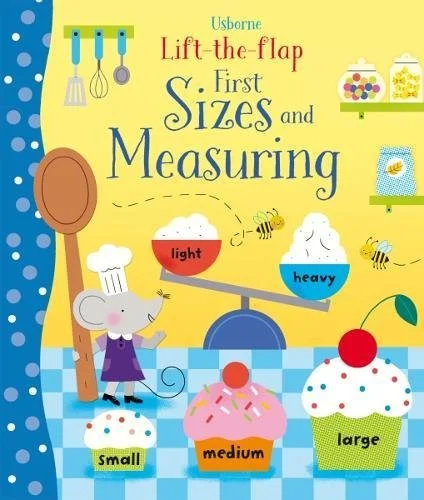 Lift-the-Flap Sizes and Measuring, anglická kniha - leporelo