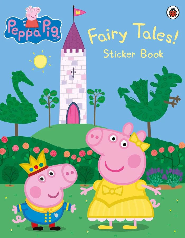 Fairy Tales! Sticker Book, nálepkový zošit s aktivitami