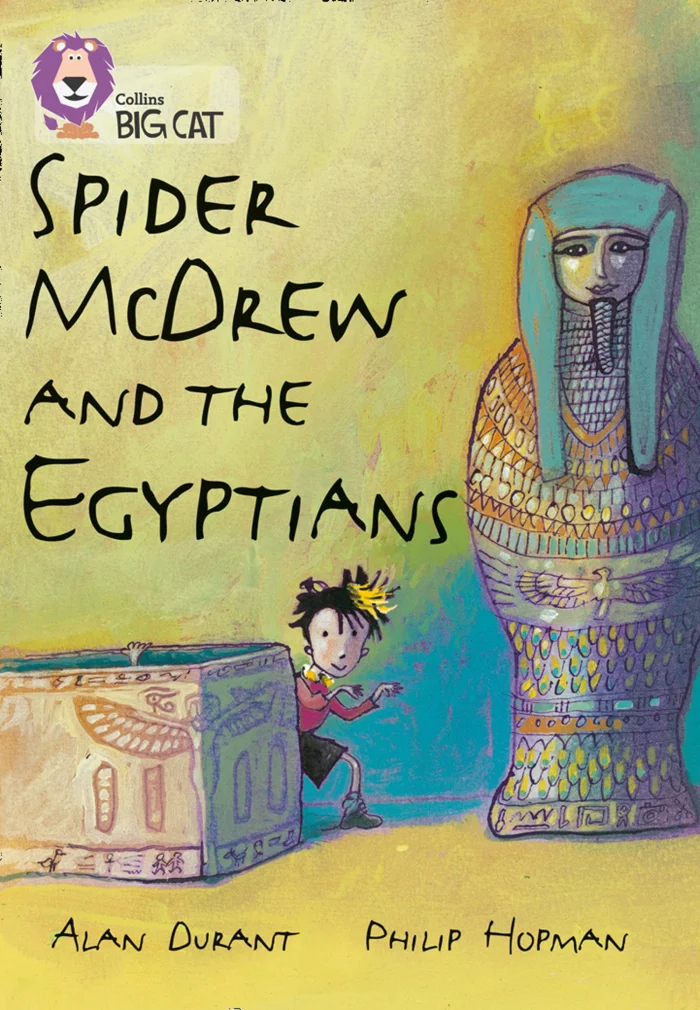 Spider McDrew and the Egyptians (L12), anglická kniha