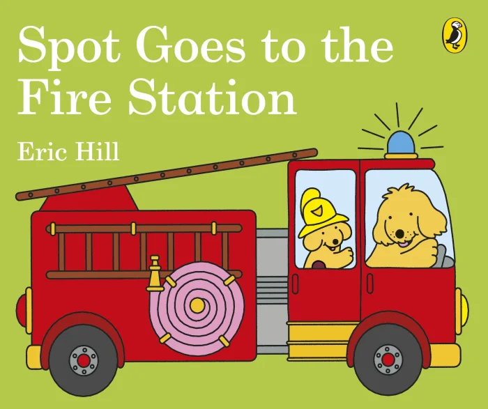 Spot Goes to the Fire Station, anglická kniha - leporelo