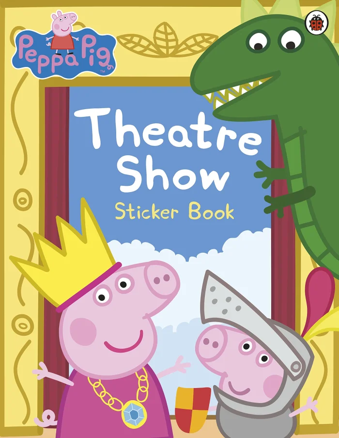 Theatre Show Sticker Book, nálepkový zošit s aktivitami
