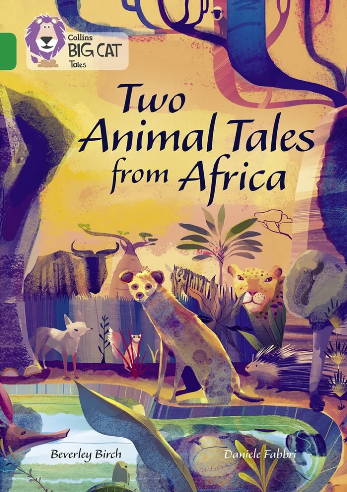 Two Animal Tales from Africa (L15), anglická kniha