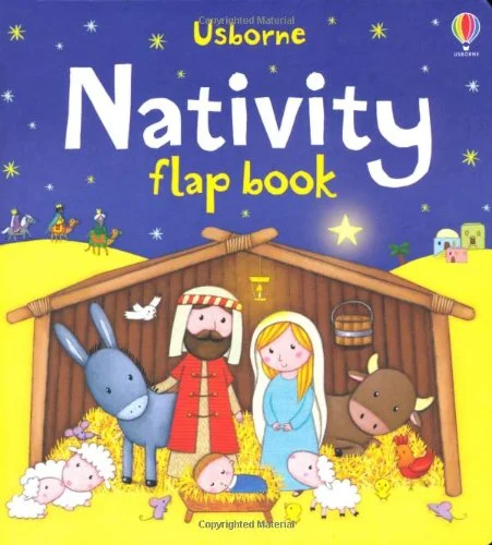 Nativity Flap Book, anglická kniha - leporelo