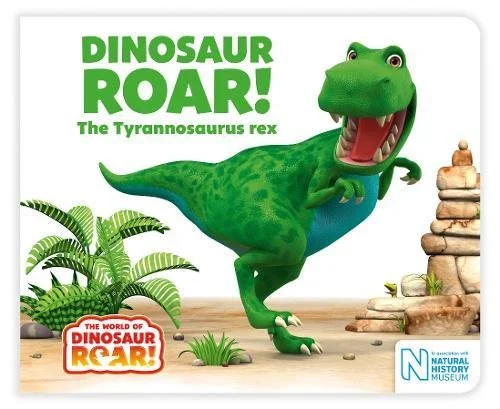 Dinosaur Roar! The Tyrannosaurus rex, anglická kniha - leporelo