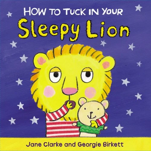 How to Tuck In Your Sleepy Lion, anglická kniha - leporelo