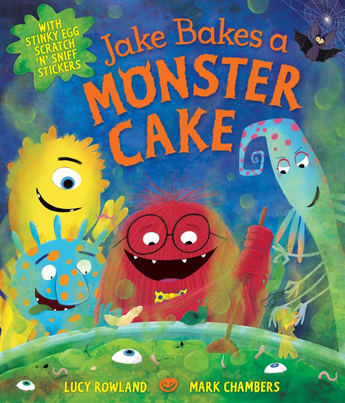 Jake Bakes a Monster Cake, anglická kniha