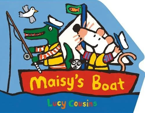 Maisy's Boat, anglická kniha - leporelo