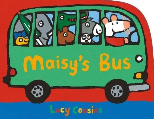 Maisy's Bus, anglická kniha - leporelo