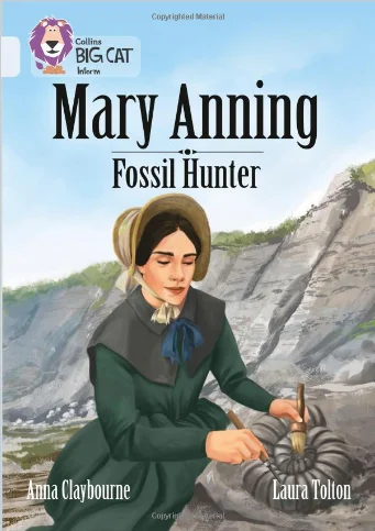 Mary Anning Fossil Hunter (L17), anglická kniha