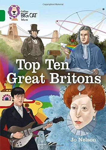 Top Ten Great Britons (L15), anglická kniha